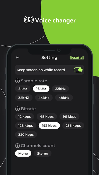 Voice Changer, Audio Effects - عکس برنامه موبایلی اندروید