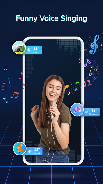 Voice Changer & Sound Effects - عکس برنامه موبایلی اندروید