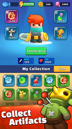 Loop & Loot™: Merge RPG - عکس برنامه موبایلی اندروید