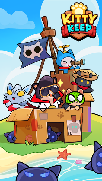 Kitty Castle: Tower Defense - عکس بازی موبایلی اندروید