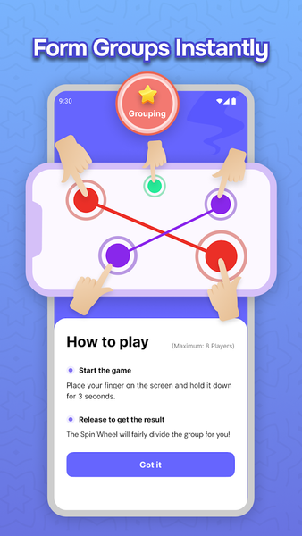 Spin Wheel - Fun Finger Picker - عکس برنامه موبایلی اندروید