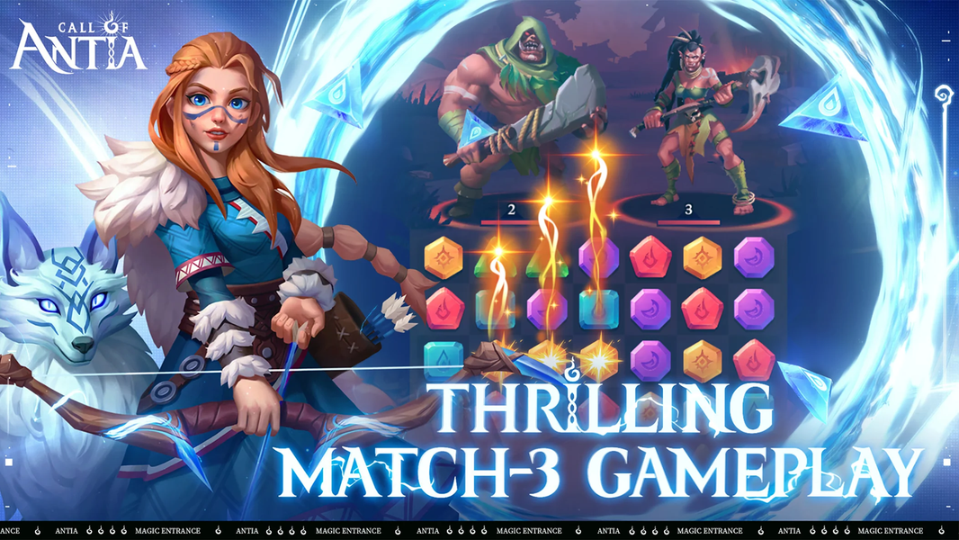 Call of Antia: Match 3 RPG - Image screenshot of android app