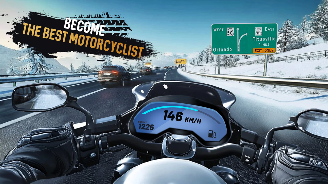 Motorcycle race master - عکس بازی موبایلی اندروید