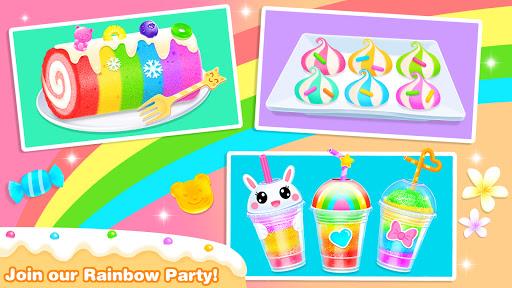 ASMR Rainbow Dessert Maker – Fun Games for Girls - Gameplay image of android game