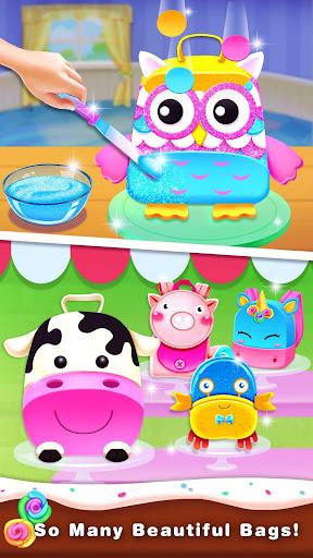 School Backpack Cake Maker-Lunch Hour Girly Game - Image screenshot of android app