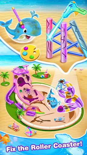 Water Park Cleanup – Girls Cleaning Games - Image screenshot of android app