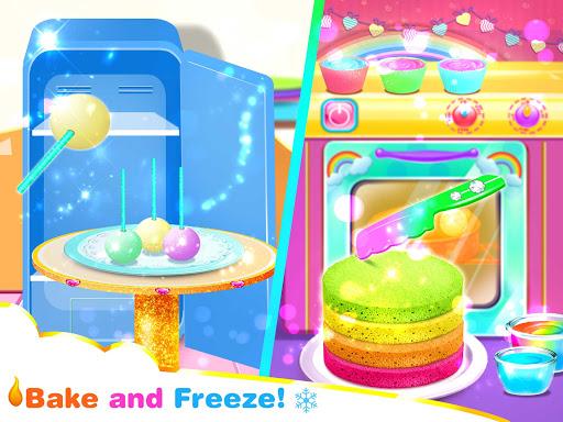 Unicorn Cake Pop Maker–Sweet Fashion Baking Games - Image screenshot of android app