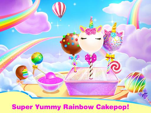 Unicorn Cake Pop Maker–Sweet Fashion Baking Games - عکس برنامه موبایلی اندروید