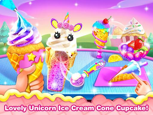 Ice Cream Cone Cupcake-Cupcake Mania - Gameplay image of android game