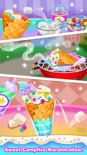 Cupcakes Cone Dessert- Kids Games for Girls - Image screenshot of android app