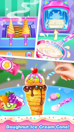 Cupcakes Cone Dessert- Kids Games for Girls - Image screenshot of android app
