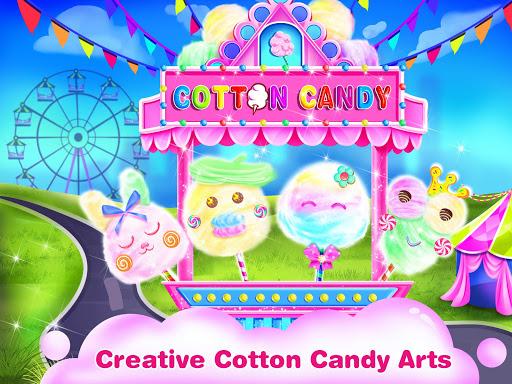 Rainbow Cotton Candy Maker – Sweet Games for Girls - Image screenshot of android app