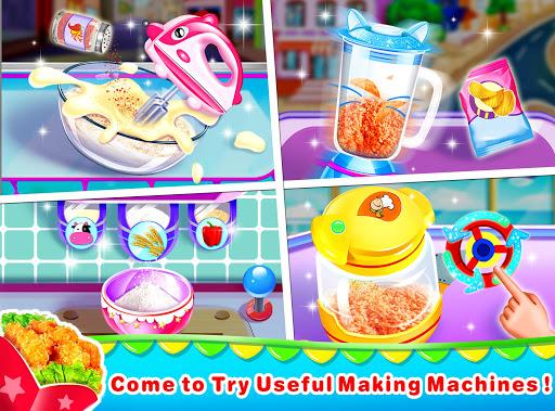 Fast Food Game-Yummy Food Cooking Stand - Image screenshot of android app