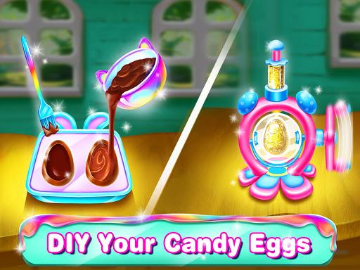 Chocolate Candy Surprise Eggs-Free Egg Games - Image screenshot of android app