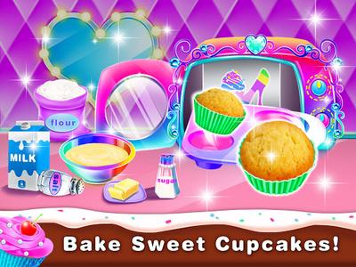 High Heel Cupcake Maker-Bakery Food Games Free - عکس برنامه موبایلی اندروید