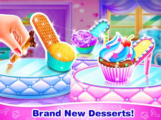 High Heel Cupcake Maker-Bakery Food Games Free - Image screenshot of android app