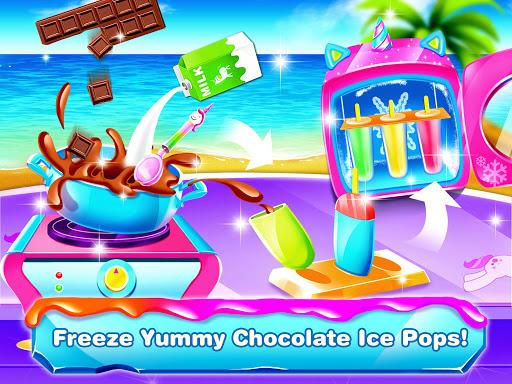 Unicorn Icepop - Ice Popsicle Mania - عکس برنامه موبایلی اندروید