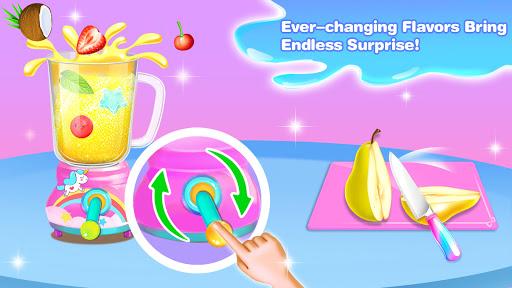 Rainbow Slushy Maker – Ice Smoothie Games - عکس برنامه موبایلی اندروید