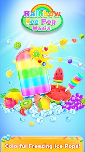 Rainbow Ice Popsicle Mania – Icy Dessert Maker - Image screenshot of android app