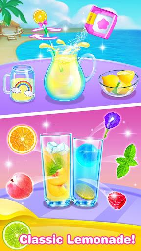 Kids Summer Drinks Maker - Blendy Juicy Simulation - Image screenshot of android app