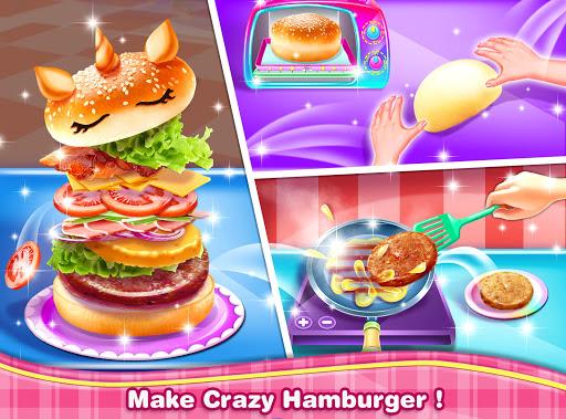 Kids Food Party - Burger Maker Food Games - عکس برنامه موبایلی اندروید