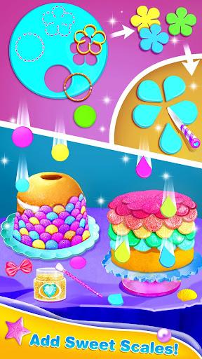 Mermaid Queen Cakes Maker–Comfy Cakes Baking Salon - Image screenshot of android app