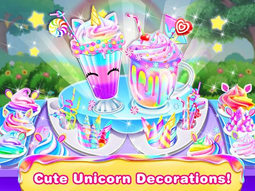 Unicorn Milkshake Maker –Cool Drink Milkshake Game - Image screenshot of android app