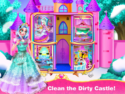 Princess Home Girls Cleaning – - Image screenshot of android app