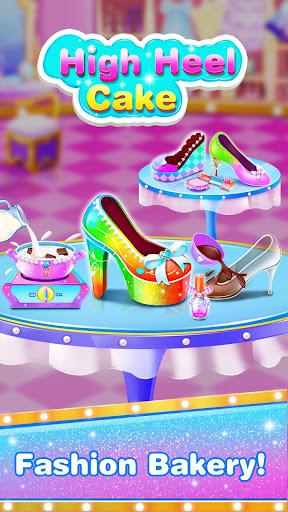 Fashion Shoe Comfy Cakes –High Heel Baking Salon - عکس برنامه موبایلی اندروید