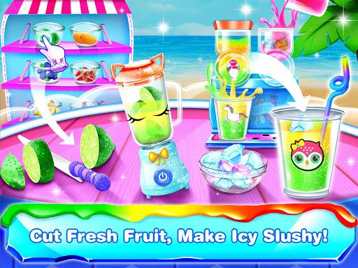 Rainbow Slushy Maker – Slushie - Image screenshot of android app