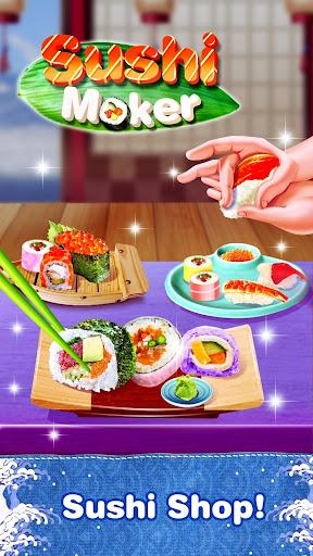Cooking Sushi Maker - Chef Street Food Game - Image screenshot of android app