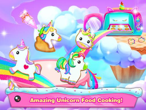Unicorn Cookie Maker – Sweet Bakery Food Games - Image screenshot of android app