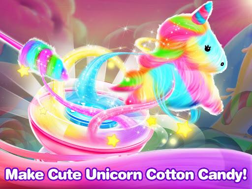 Unicorn Food- Cotton Candy Maker - Image screenshot of android app