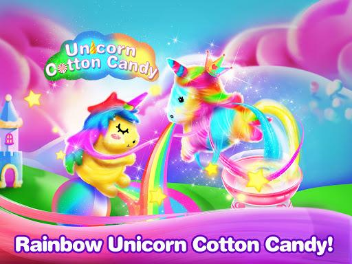Unicorn Food- Cotton Candy Maker - Image screenshot of android app