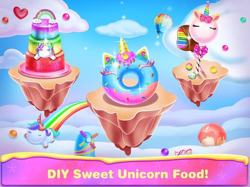 Unicorn Baking Salon - Bakery Food Games - عکس برنامه موبایلی اندروید