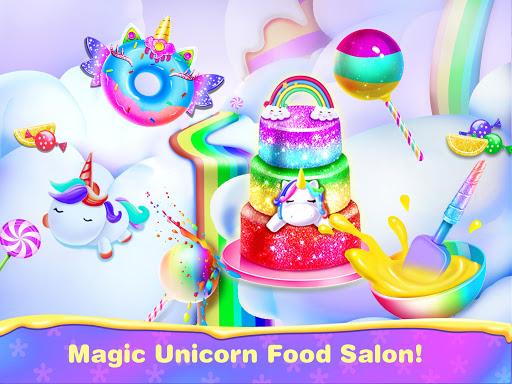 Unicorn Baking Salon - Bakery Food Games - عکس برنامه موبایلی اندروید