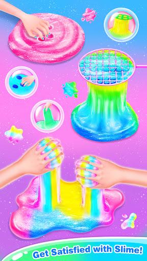 Unicorn Slime Makeup Kit - Fun Games for Girls - عکس برنامه موبایلی اندروید