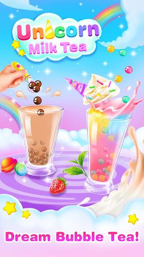Unicorn Bubble Tea – Milk Tea Maker of Girls Games - عکس برنامه موبایلی اندروید
