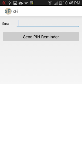 Find My Phone, xfi Endpoint - Image screenshot of android app