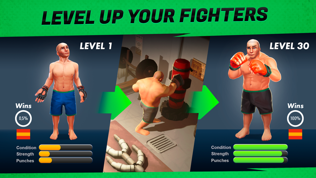 MMA Manager 2: Ultimate Fight - Image screenshot of android app