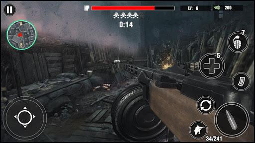 World War Gunner Guns Simulation Game - Gameplay image of android game