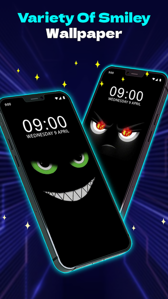 Funny Smile Live Wallpaper - Image screenshot of android app