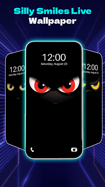 Funny Smile Live Wallpaper - Image screenshot of android app