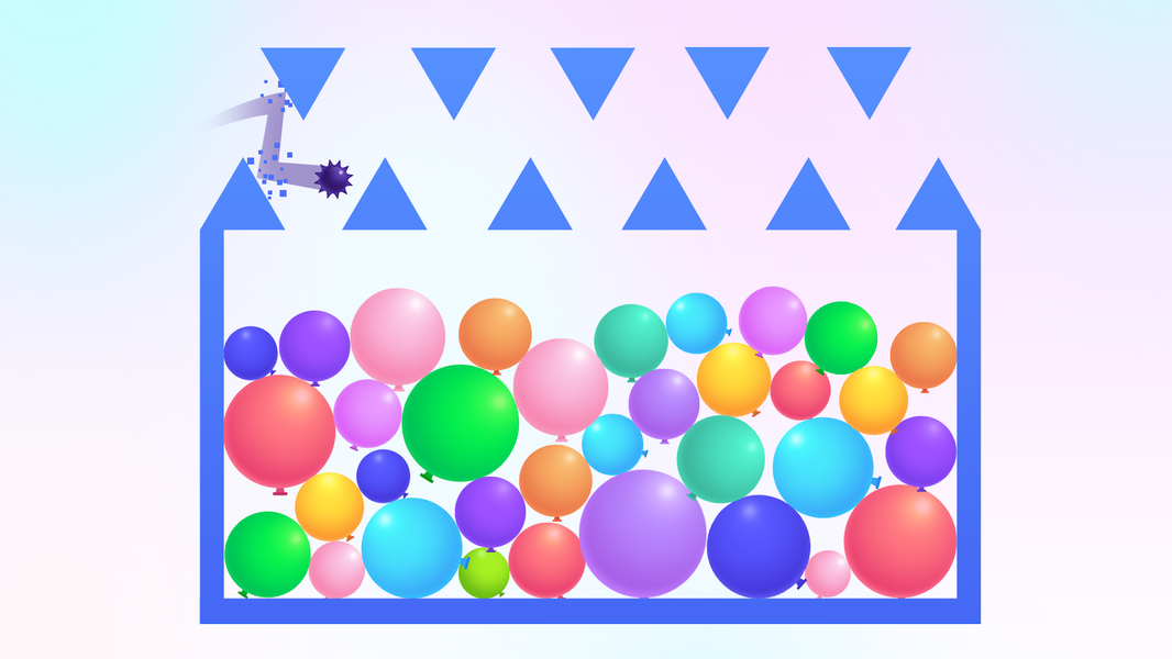 Thorn And Balloons: Bounce pop - عکس بازی موبایلی اندروید