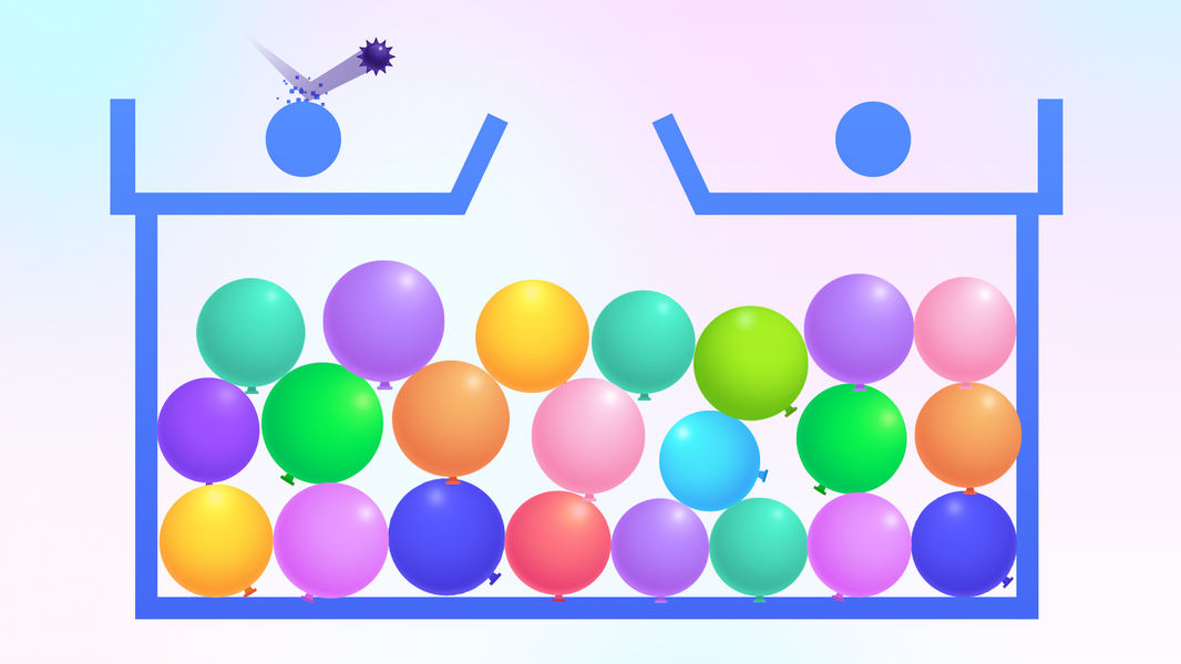 Thorn And Balloons: Bounce pop - عکس بازی موبایلی اندروید