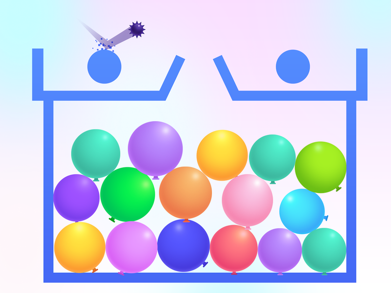 Thorn And Balloons: Bounce pop - عکس بازی موبایلی اندروید