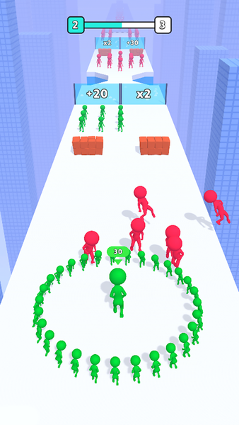 Circles Run 3D - Image screenshot of android app