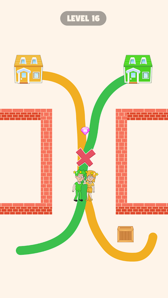 Draw To Home - Gameplay image of android game