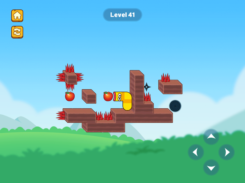 Hungry Worm - Greedy Worm - عکس بازی موبایلی اندروید