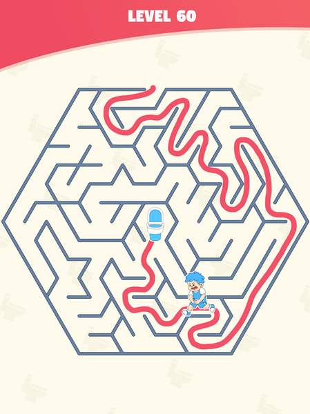 Path To Toilet: Draw To Toilet - عکس بازی موبایلی اندروید